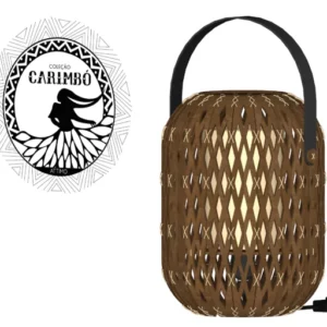 Abajur/Lanterna Carimbo 22XA40CM 1XE27